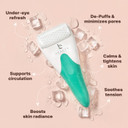 Ice Roller For Face - Smoothes Fine Lines & Wrinkles, Face & Eye Roller For Puffy Eyes, Skin Care Massager, Beauty Gift That Helps Relieve Migraines, Facial & Spa Gifts For Women