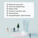 Dewytree Urban Shade Skin Sun Protection Daily Face Moisturizer With Spf 50 + Pa++++ Face Moisturizer For Dry Skin Pink Tone Up Cream Matte Sunscreen Sunblock For Face Spf Face Lotion (1.69 Fl Oz)