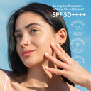 Frudia Blueberry Hydrating Air Fit Sunscreen Spf 50 Pa++++ Korean Skincare Moisturizing Face Sunscreen With Blueberry Extract, Panthenol & Triple Hyaluronic Acid, Ultra-Light, No White Cast, 1.76 Oz