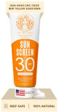 Eat My Face Tinted Sunscreen Spf 30 For Sensitive Skin, Non-Nano Zinc Oxide Formula, Travel Size Sunscreen Lotion, Travel Sunblock Lotion For Beach & Sports, Scented Water Resistant Sunscreens