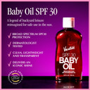Vacation Baby Oil Spf 30 & Air Freshener Bundle, Hydrating & Nourishing, Mineral-Oil Free, Lightweight Formula, Transparent On All Skin Tones, Travel Size Sunscreen, 3.4 Fl. Oz