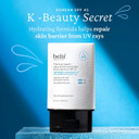 Belif Aqua Bomb Spf 45 Hydrating Niacinamide Sunscreen (1.69 Fl. Oz) - The True Cream Pa++++, Daily Broad Spectrum, No White Cast, Weightless & Invisible, Non-Greasy, Korean Skincare