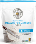 King Arthur Measure For Measure Gluten-Free Flour: All-Purpose 1:1 Substitute For Wheat Flour, Non-Gmo, Kosher Certified, 3 Lbs Bag For Baking Cookies, Cakes, Muffins