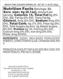 Sanding Sugar White Sprinkles 16 Oz, Sugar Sprinkles, Sanding Sugar For Cookie Decorating, Sanding Sugar For Baking, The Hampton Candy Company