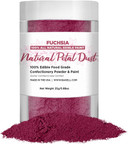 BakellS Red Petal Dust & Paint - (25 Gram 1X Jar) | Edible Glitter For Baking, Decorating, And Beverages