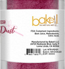 BakellS Red Petal Dust & Paint - (25 Gram 1X Jar) | Edible Glitter For Baking, Decorating, And Beverages