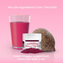 BakellS Red Petal Dust & Paint - (25 Gram 1X Jar) | Edible Glitter For Baking, Decorating, And Beverages