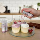 Bakell - Soft Green Tinker Dust (4G, 1X Mini Spray Pump) Edible Glitter For Food, Desserts, And Beverages!