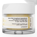 Luster Dust - Intense Pearl White (4G 1X Jar) | Edible Vegan Dust & Paint For Cake Decorating, Ice Cream, Desserts, Cocktails And Beverages By Bakell