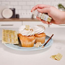 Luster Dust - Metallic Maroon (4G 1X Pump) | Edible Vegan Dust & Paint For Cake Decorating, Ice Cream, Desserts, Cocktails And Beverages By Bakell