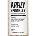 Krazy Sprinkles Mini Beads Sprinkles (1/2 Cup 1X Jar) For Decorating Cakes, Ice Cream And Cookies By Bakell (Green Pearl)