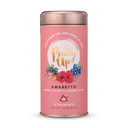 Pinky Up Amaretto Herbal Tea, Caffeine-Free Herbal Tea With Almond, Hibiscus, And Rosehips, Compostable Pyramid Sachets, Tart And Nutty Infusion, 1.6 Oz, 15 Sachets