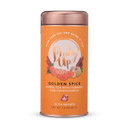 Pinky Up Golden Spice Herbal Tea, Herbal Tea With Turmeric And Ashwagandha, Cozy Spiced Wellness Blend, Caffeine-Free, Compostable Pyramid Sachets, Comforting Nighttime Tea, 1.6 Oz, 15 Sachets