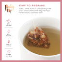 Pinky Up Strawberry Mint Herbal Tea, Cooling Mint And Fruit Herbal Tea, Naturally Caffeine-Free, Compostable Pyramid Sachets, Refreshing And Fruity, 1.6 Oz, 15 Sachets