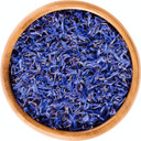 Pure Blue Cornflower Petals - 100% Natural Centaurea Cyanus - Dried, Grown In Germany Herbal Cornflower Flowers For Cupcakes, Lattes, Tea Blends, Bath Products, Gifts, Crafts