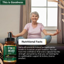 Herbal Goodness Chanca Piedra, Chanca Piedra Stone Breaker, Kidney Stones Dissolver, Kidney Stone Breaker, Gallstone Dissolver, Chanca Piedra Para Los Riñones 60Ct Capsules - 1 Bottle