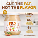 Pb2 Pure Peanut Butter Powder - [2 Lb/32 Oz Jar] - No Added Sugar, No Added Salt, No Added Preservatives - 100% All Natural Roasted Peanuts - 6G Of Plant-Based Protein