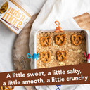 Nuts N More White Chocolate Pretzel Peanut Butter Spread - High Protein, Low Carb, Low Sugar, Gluten Free, Non-Gmo, All-Natural Nut Butter Snack (15Oz Jar)