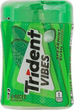 Trident Vibes Spearmint Rush Sugar Free Gum, 40 Pieces