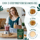 Sea Moss Raw - Wildcrafted Irish Sea Moss For Digestion And Gut Health - Makes Up To 200Oz Of Gel - Sundried 16Oz