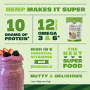 Manitoba Harvest Organic Hemp Seeds, 18Oz, 10G Plant Based Protein And 12G Omega 3 & 6 Per Srv, Smoothies, Yogurt & Salad, Non-Gmo, Vegan, Keto, Paleo, Gluten Free