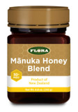 Flora - Manuka Honey - Mgo 30+ - Sustainable Honey From New Zealand - Non-Gmo & Unpasteurized - 8.8 Oz. Jar