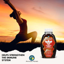 Amazing Herbs Raw Natural Honey - Herbal Honey Infused With Ginseng, Ginger, Ginkgo Extracts & Pure Black Seed Oil, Non Gmo, Gluten Free Immune Booster - Honeyzest Energizing Blend, 16 Fl Oz