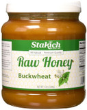 Stakich Buckwheat Antioxidant Raw Honey - Pure, Unprocessed, Unheated, Kosher (5 Pound)