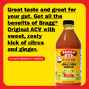 Bragg Organic Apple Cider Vinegar Honey Cayenne Wellness Cleanse With The Mother - 16 Fl Oz - Raw And Unfiltered