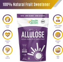 Health Garden Allulose Sweetener - Gluten And Sugar Free - Zero Net Carb - Non Gmo - Kosher - Keto Friendly (14 Oz)