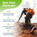 Natural Shoe Deodorizer Spray Bundle - Foot Spray, Shoe Odor Eliminator, Freshener (Mint, Lemon)