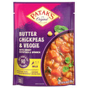 Patak'S Chickpeas And Veggie Korma Ready To Heat Curry, 10.05 Fl Oz