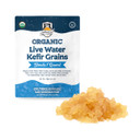 Fermentaholics Organic Water Kefir Grains - Live Starter Culture - Makes A Quart Batch - Water Kefir Starter Grains - Brew Your Own Water Kefir At Home - Bulgaros De Agua