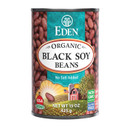 Eden Organic Black Soybeans, 15 Oz Can, Complete Protein, No Salt, Non-Gmo, Gluten Free, Vegan, Kosher, U.S. Grown, Heat And Serve, Macrobiotic, Soy Beans
