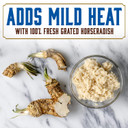 Beaver Deli Horseradish Sauce, 12 Oz Squeeze Bottle