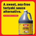 Bragg Organic Coconut Liquid Aminos Seasoning - 10 Fl Oz - Soy-Free Teriyaki Sauce Substitute - Perfect For Cooking At Home