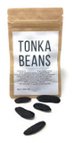 5 Premium Tonka Beans - Whole Natural Tonka Beans - 100% Raw & Pure Tonquin, Strong Fragrance (Dipteryx Odorata Tonkin Pods). Edible Premium Food-Grade Cumaru Kumaru Tonka Beans For Cuisine