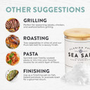 Pure Sea Salt By Florida Pure - 80+ Mineral Sea Salt, Natural, Unrefined, Non Iodized, Addititive-Free - For Baking, Cooking, Seasoning & Enhancing Taste - Pure Hand-Harvested Flaky Sea Salt (4 Oz Jar)