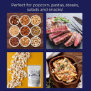 Fine Grain Kosher Salt, Non-Iodized & Natural Fine Replacement For Table Salt For Table Shakers, 14 Oz Bag