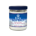 Eden Sea Salt, Hand Harvested Portuguese, Triple Sea Water Washed, Fine Grind, 82 Trace Minerals, Glass Jar, 16 Oz (1Lb)