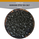 Saltworks Artisan Salt Company Hiwa Kai Black Hawaiian-Style Sea Salt, Coarse Grain, Pour Spout, 16 Ounce