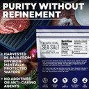 Coarse Grain Kosher Sea Salt For Grinder, Non-Iodized & Natural Replacement For Table Salt, 5 Oz Bag