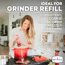 Coarse Grain Kosher Sea Salt For Grinder, Non-Iodized & Natural Replacement For Table Salt, 5 Oz Bag