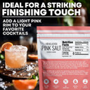 Himalayan Pink Salt, Mineral-Rich Coarse For Grinder Refill, Non-Iodized Pink Himalayan Sea Salt For Seasoning And Finishing, 5 Oz Bag