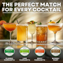 Margarita Lime Salt Garnishing, Natural Margarita Salt Flavored Ruddy Mary Garnishing For Cocktails, Garnishings For Drinks & Glassware, 6 Oz Tub