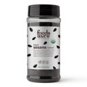 Foods Alive Organic Black Sesame Seeds, 8Oz Shaker Jar, Raw, Unhulled, Kosher, Gluten Free, Keto