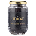 Mina Dry Cured Black Olives, 7 Oz - Moroccan Olive Oil Cured Olives, Premium Handpicked And Naturally Cured Dried Olives, Non Gmo, Gluten Free, Low Carb, Vegan, Great Paleo Keto Snacks