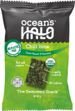 Ocean'S Halo Trayless Maui Onion Seaweed Snack, Case Of 20
