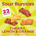 Annie'S Sour Bunnies Fruit Flavored Snacks, Cherry, Lemon & Orange Flavors, Made With Organic Fruit Juice, 7 Oz