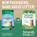 Naturally Fresh Cat Litter Made From Walnut Shells, Pellet Non-Clumping, Sustainable, And Upcycled, 26 Lbs